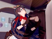 Genshin Impact - Amber 3D Hentai