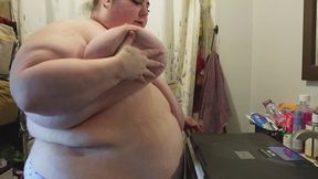 Weighing My Massive Breasts