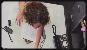 Allie Addison's Intense Encounter with Security Guard