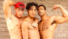 Triple Heat: August Brock Tyler Ride Wild—Nonstop Gay Passion