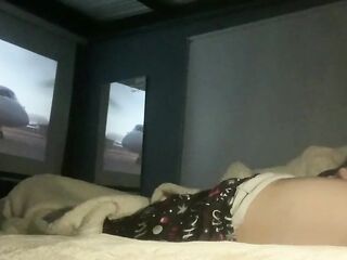 Watching a indeed hawt clip with my stepbrother, I can't aid but get soaked and excited
