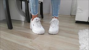 Goddess Lina Fila sneakers