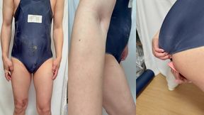 クラスの男子に小便やザーメンをぶっかけられた匂う肉便器スクール水着を着て極太アナルディルド調教