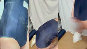 クラスの男子に小便やザーメンをぶっかけられた匂う肉便器スクール水着を着て極太アナルディルド調教
