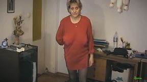 Putzfrau auf faustdicken abwegen