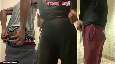 *PREMIUM* BONUS! ( 3 Angles! ) Ass Monkey's Ass lips - Gay sex Bottom Bitch Deep Anal In Panties - Angle 3/4/5 of 6