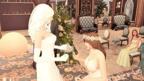 perverted stepmom fucked her stepdaughter s husband at the wedding (sims + anime hentai + sfm)