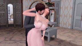 perverted stepmom fucked her stepdaughter s husband at the wedding (sims + anime hentai + sfm)
