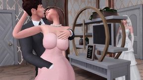 perverted stepmom fucked her stepdaughter s husband at the wedding (sims + anime hentai + sfm)