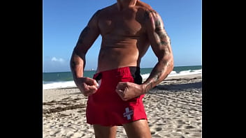 LIFEGUARD BEACH BODY PORN STAR