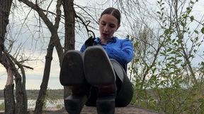 Barefoot Dangle Seduction