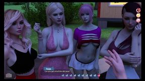 Pervy dude narrates Part 12 of smutty sexcapades with 5 hot bimbos'