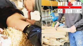 Straight Married Farmer Get&#039;s Sucked in His Barn and We Get Almost Caught by Another Worker (5th Visit) -mike-
