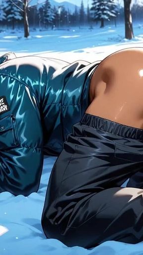 Outdoor Blowjob Man Ass Fuck