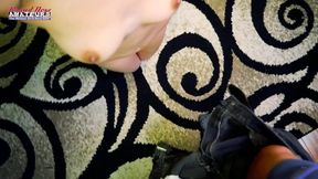 Sabrina Slim: Petite Brunette with Tattoos Delivers an Intense Audition!