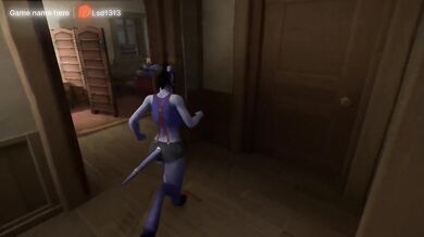 A lustful draenei fucked a thick cock with her tight ass and broke his mind