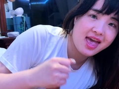 Amateur Asian Deepthroat Blowjob