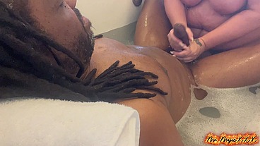 Carissma DeLuca Throat Goes Deep In The Jacuzzi, Majic Goes Balls Deep In That Butterfly