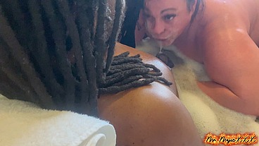 Carissma DeLuca Throat Goes Deep In The Jacuzzi, Majic Goes Balls Deep In That Butterfly