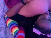 Step Mom Caught Trans Girl and Step Sis Doing 69