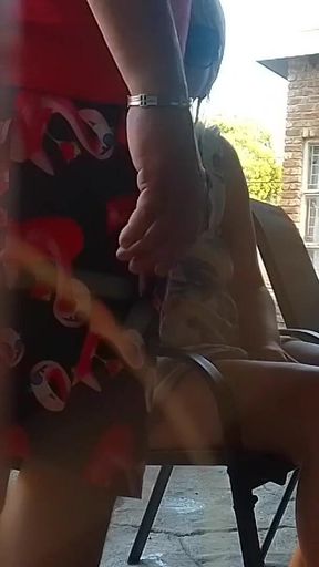 Neighbours Hot Wife Always Wants to Watch Me Jerk off
