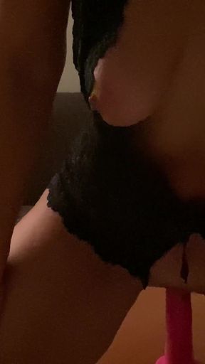 Violette Takes Her Dildo