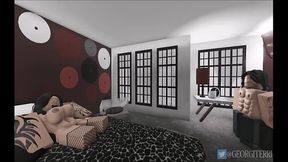 Roblox RR34 Animation: &quot_Linda and Samuel after Gym...&quot_