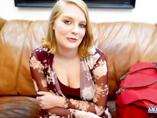Cute Golden-haired Honey Astrid Loves Giving Wet BJs And Swallowing Cum!