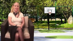 Hotel room groupie joins basketball player for hot sex