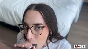 violet grey takes wants to get impregnated and gets a huge creampie loaded inside of her