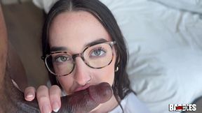 violet grey takes wants to get impregnated and gets a huge creampie loaded inside of her