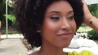 Janeth Black Gets Plowed And Receives beauty Jizz On Her Face