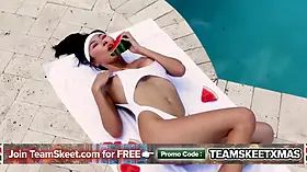 Busty asian fuckdoll luvs getting railed and creampied by tasty milky boners