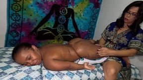 In that galaxy &mdash;  I got a tantric massage in my intimate crevices