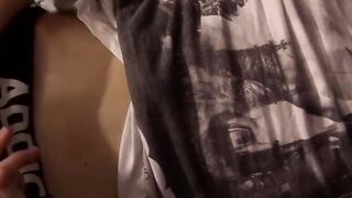 Skinny barely legal Hottie Aarron Aurora's Dirty Talking Masturbation Adventure
