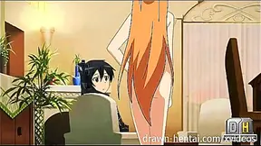 Asuna Ignites Fiery Romance with Bold Swordplay in Animated Quest