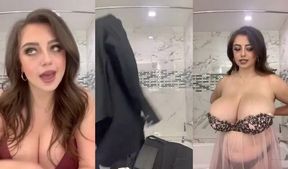 Lolo Savo Flaunts Her Huge Natural Tits