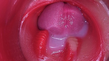 Super Cum in Vagina. Excellent Internal Camera. 4K