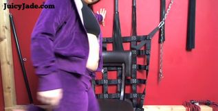 Velour Suit Tease- Full Clip so You Bought Me a Velour Suit to Tease You with and You Think This Clip Is to Reward You