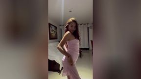 Joi plays with me mistras I masturbate in my stepbrother's living room