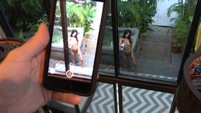 ”Whats not to love about a chick making selfies for you”