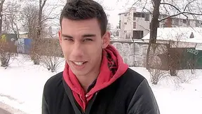 Dark-Haired Stud Claims Ass Then Cums All Over His Face – Anal Break-In Ends Messy