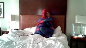 Stocking Mask Spiderman Humps Toy Doll Cum Gushing Destroyed