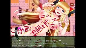 HRPG Princess Knight Claris 007 Lewd Princess/ Traitor Slave Ending
