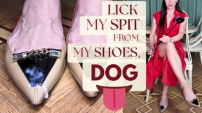 POV Lick Saliva from Mistress Ksana