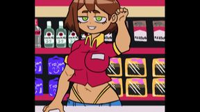 Horny Cartoon Couple Gets Wild in Mexican OXXO Store Anime Sex Scene