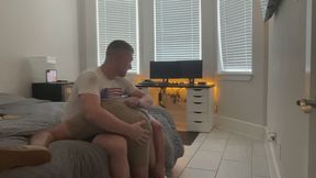 Roasted Bare Bottom: OTK Discipline