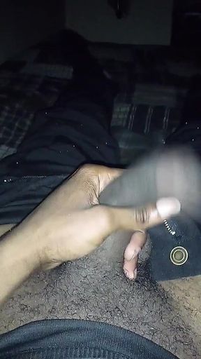 Thug Pulled His Big Black Dick Out and Started Jerking off