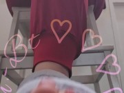 Tapping with my house slippers on the floor. See my toes wiggle 🫠