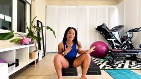Sumo Squat in Your Face While You Jerk off